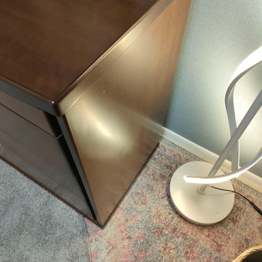 高級 木製チェスト ブラウン モダン