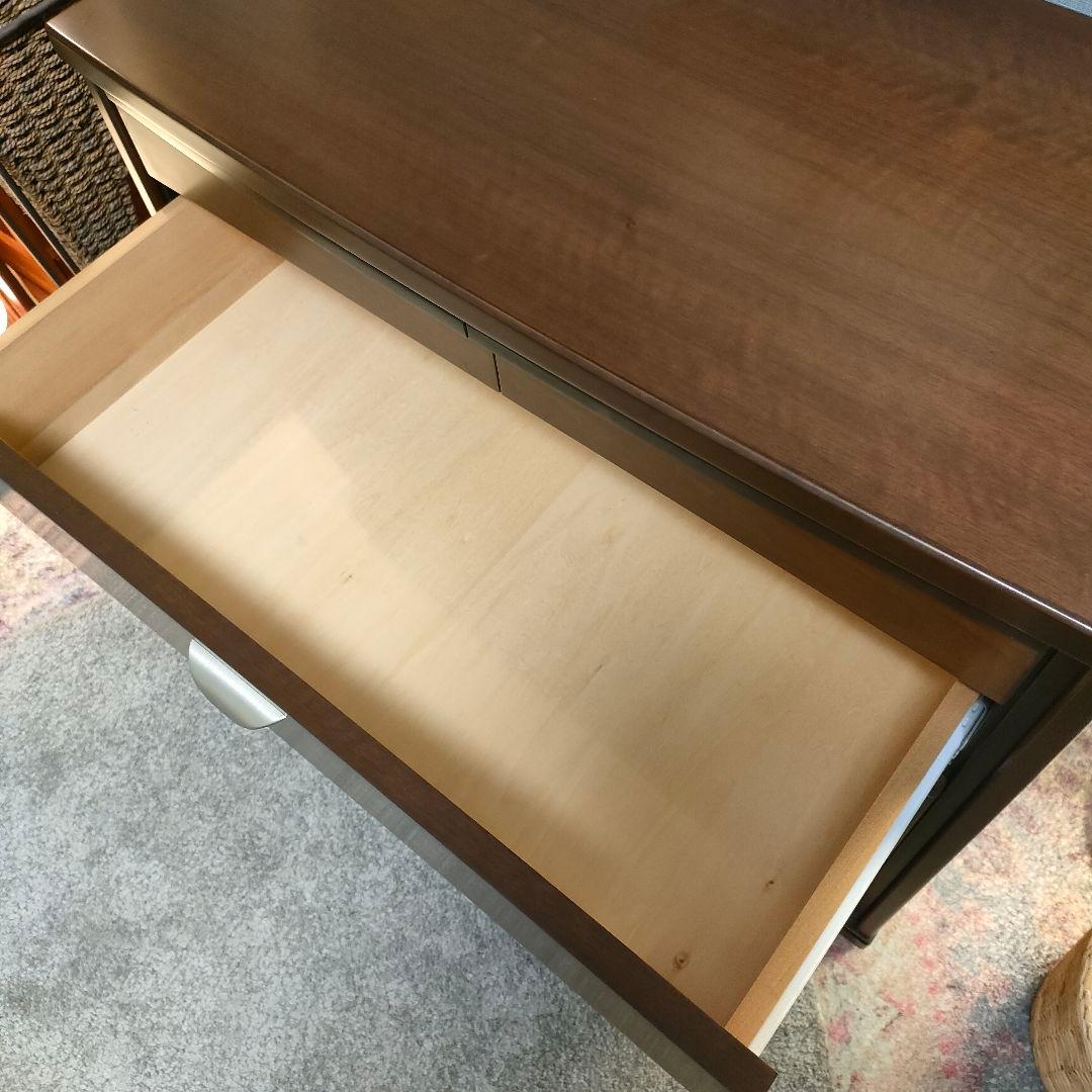 高級 木製チェスト ブラウン モダン