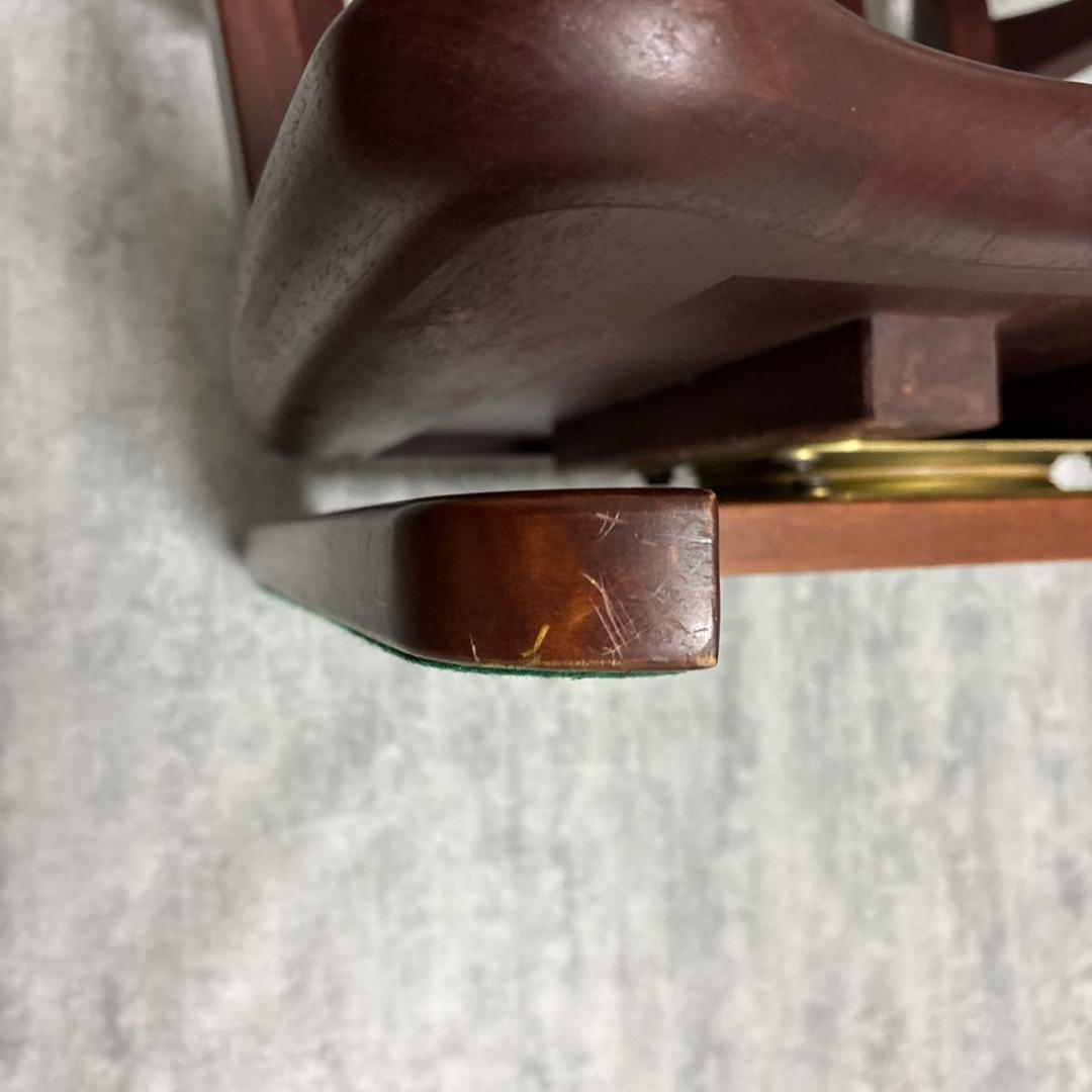 【超希少・美品】 回転式　ローチェア　花梨　ブラウンヴァン　FC-556A