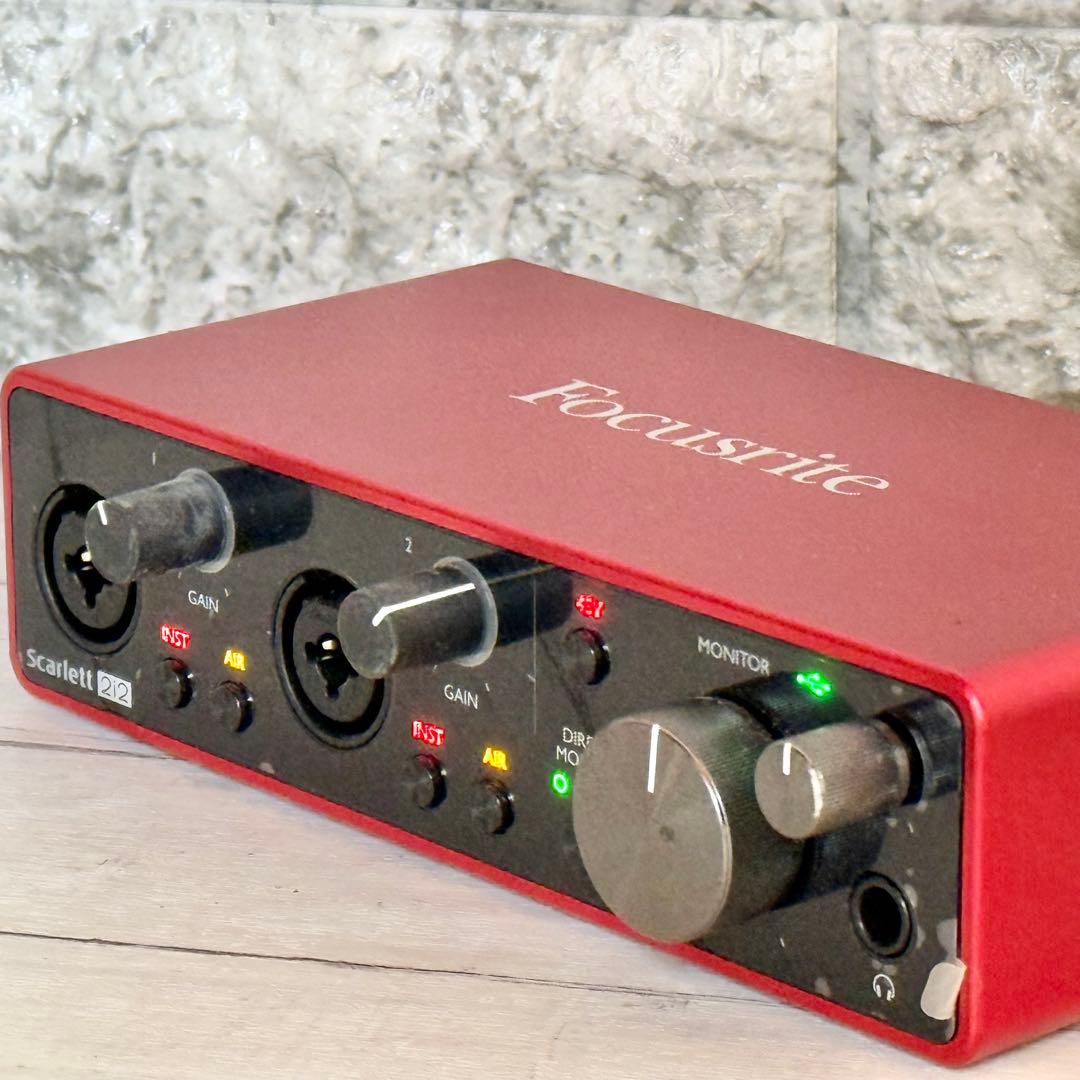 DTM・DAW Focusrite Scarlett 2i2 3rd gen