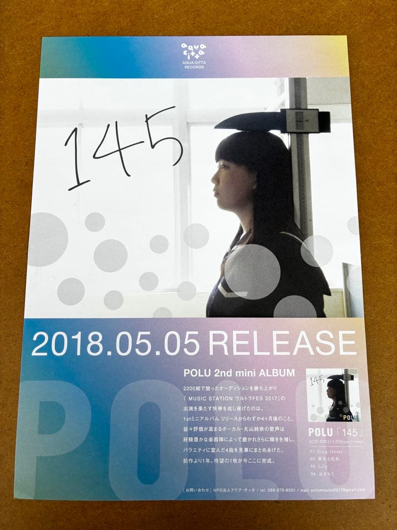 丸山純奈　POLE CD•フライヤー