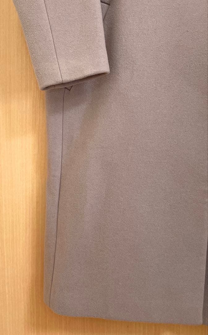 ☆なし☆スピックアンドスパン定価47,300円Wラペルチェスターコート34