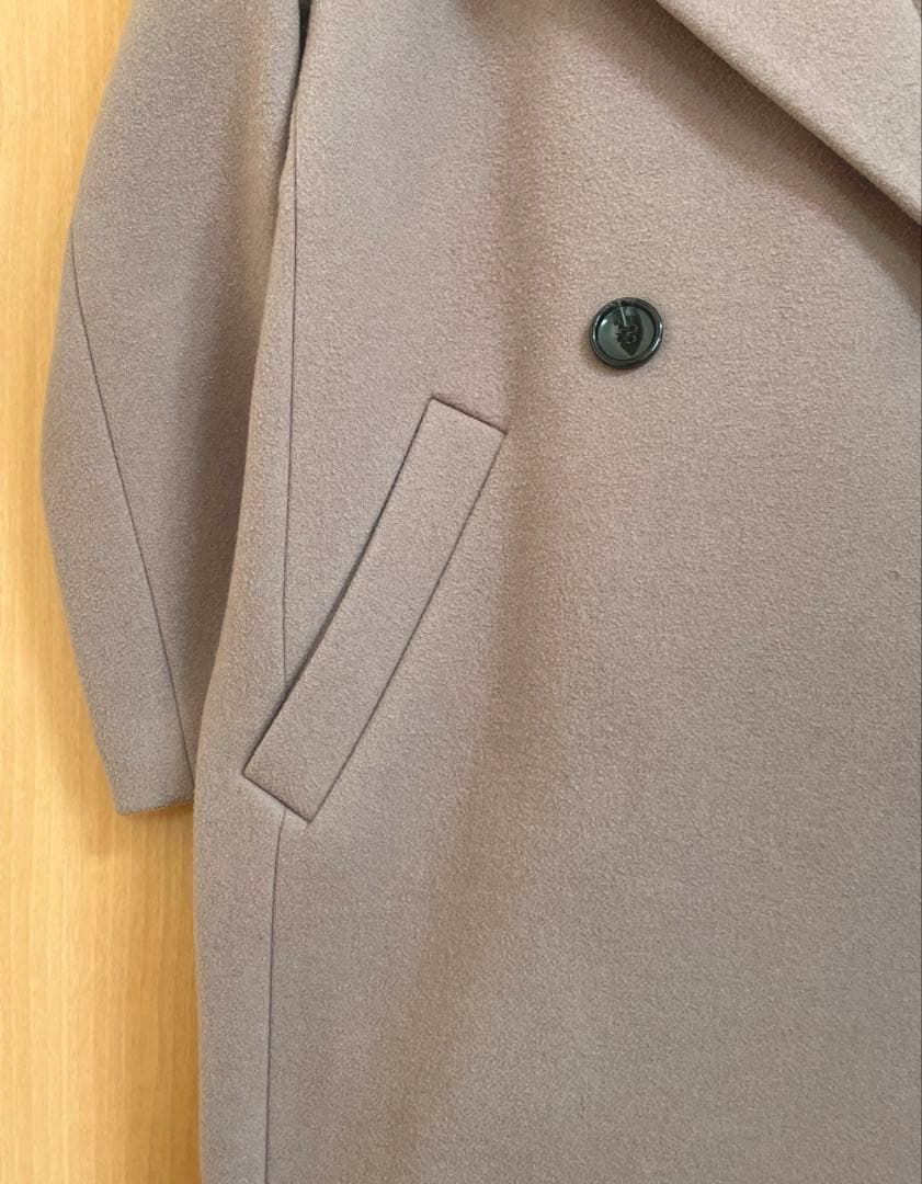 ☆なし☆スピックアンドスパン定価47,300円Wラペルチェスターコート34