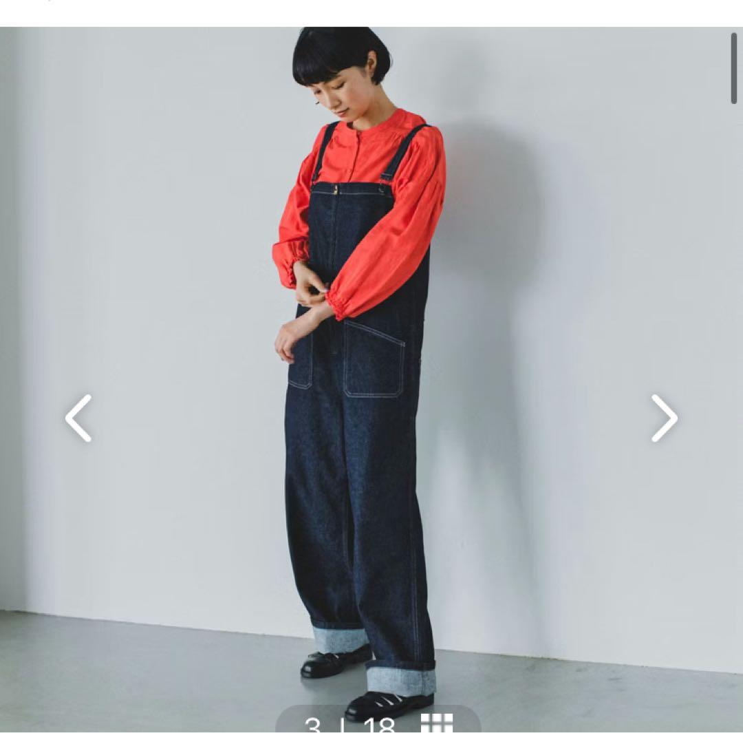 週末限定‼️Johbull ジョンブル デニムサロペット インディゴブルーM