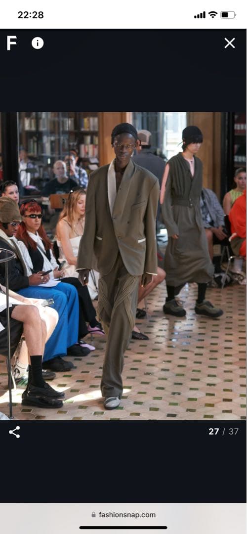 KIKO KOSTADINOV 24AW セットアップ　サイズ44