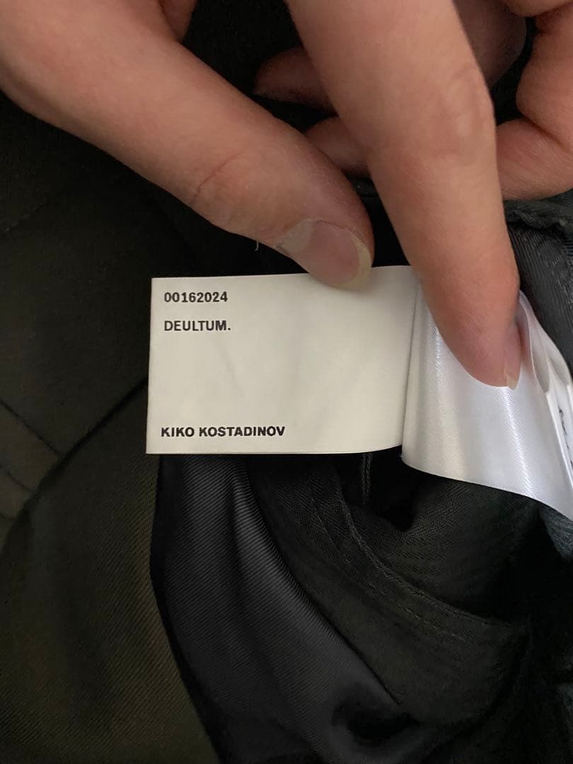 KIKO KOSTADINOV 24AW セットアップ　サイズ44