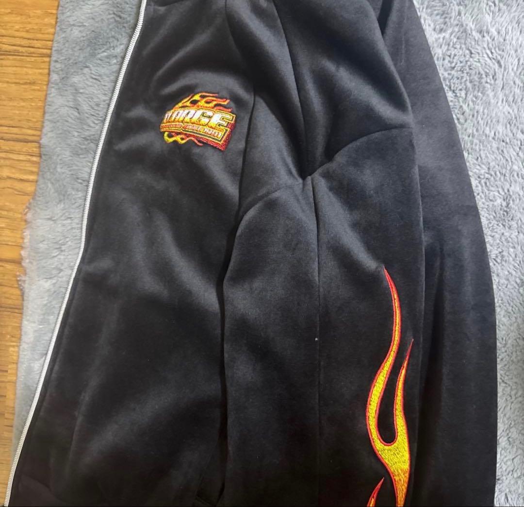 XLARGE ベルベット生地のセットアップ