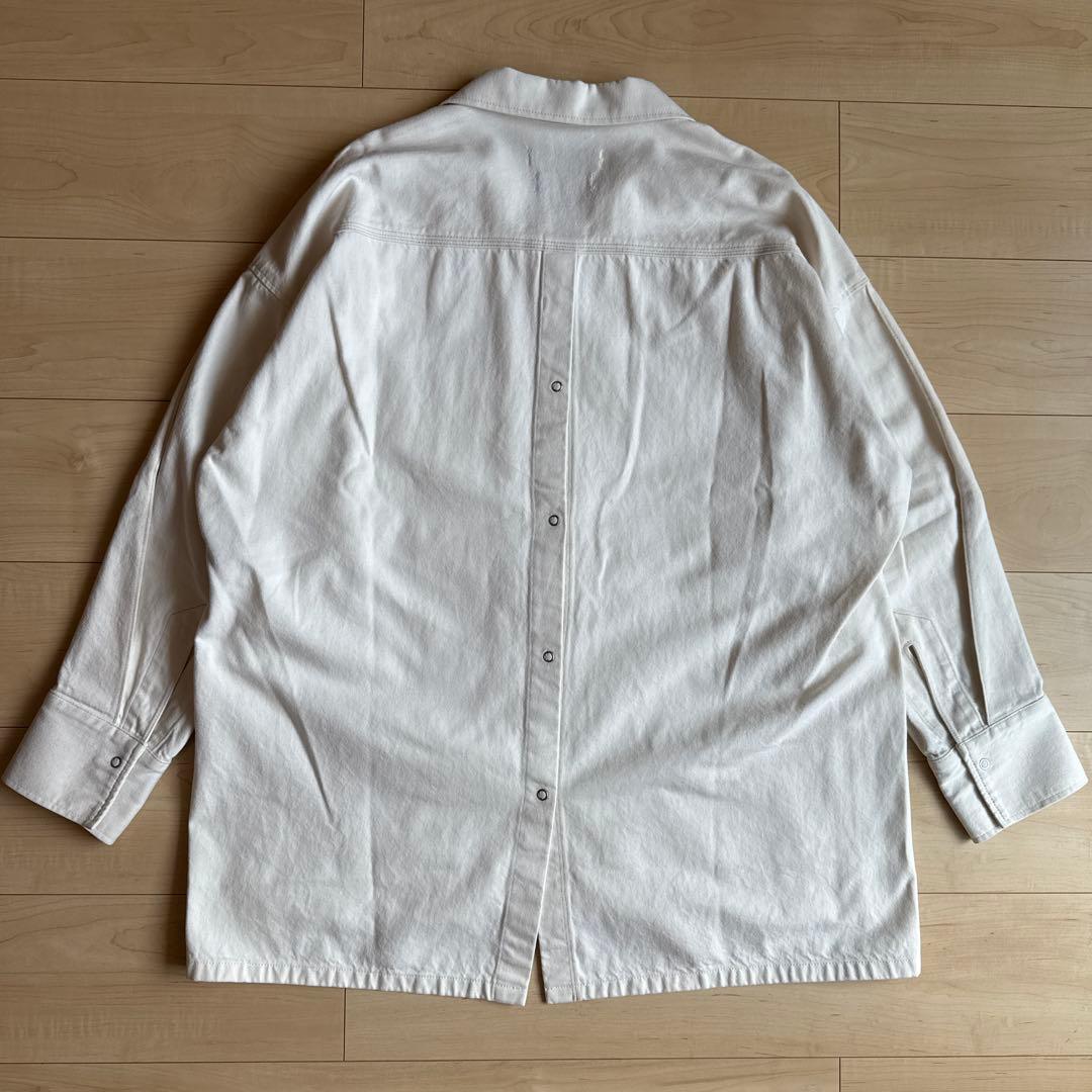 UJOH × JAPAN DENIM OPEN COLLAR BLOUSON