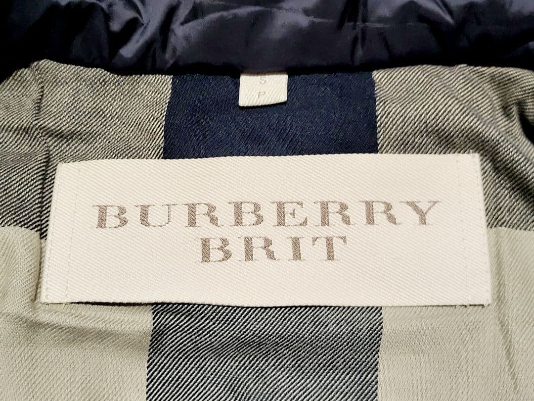 BURBERRY BRIT　バーバリー　キルティング　中綿ベスト　　美品　SP