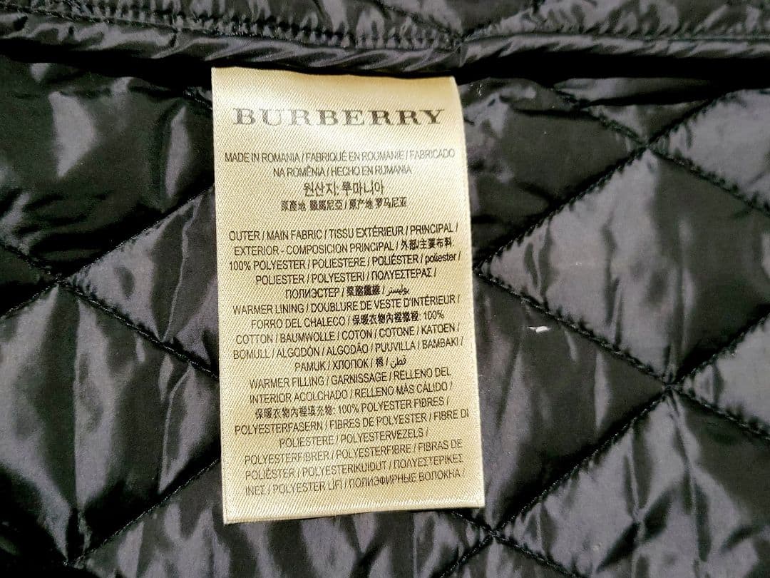 BURBERRY BRIT　バーバリー　キルティング　中綿ベスト　　美品　SP