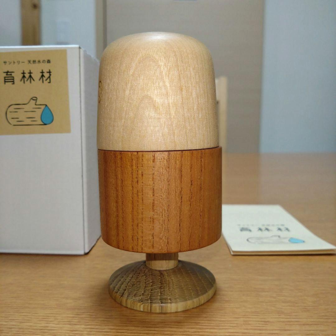 ◆サントリー◆白州蒸溜所◆天然水の森◆アンクルトリス◆爪楊枝入れ◆育林材◆限定