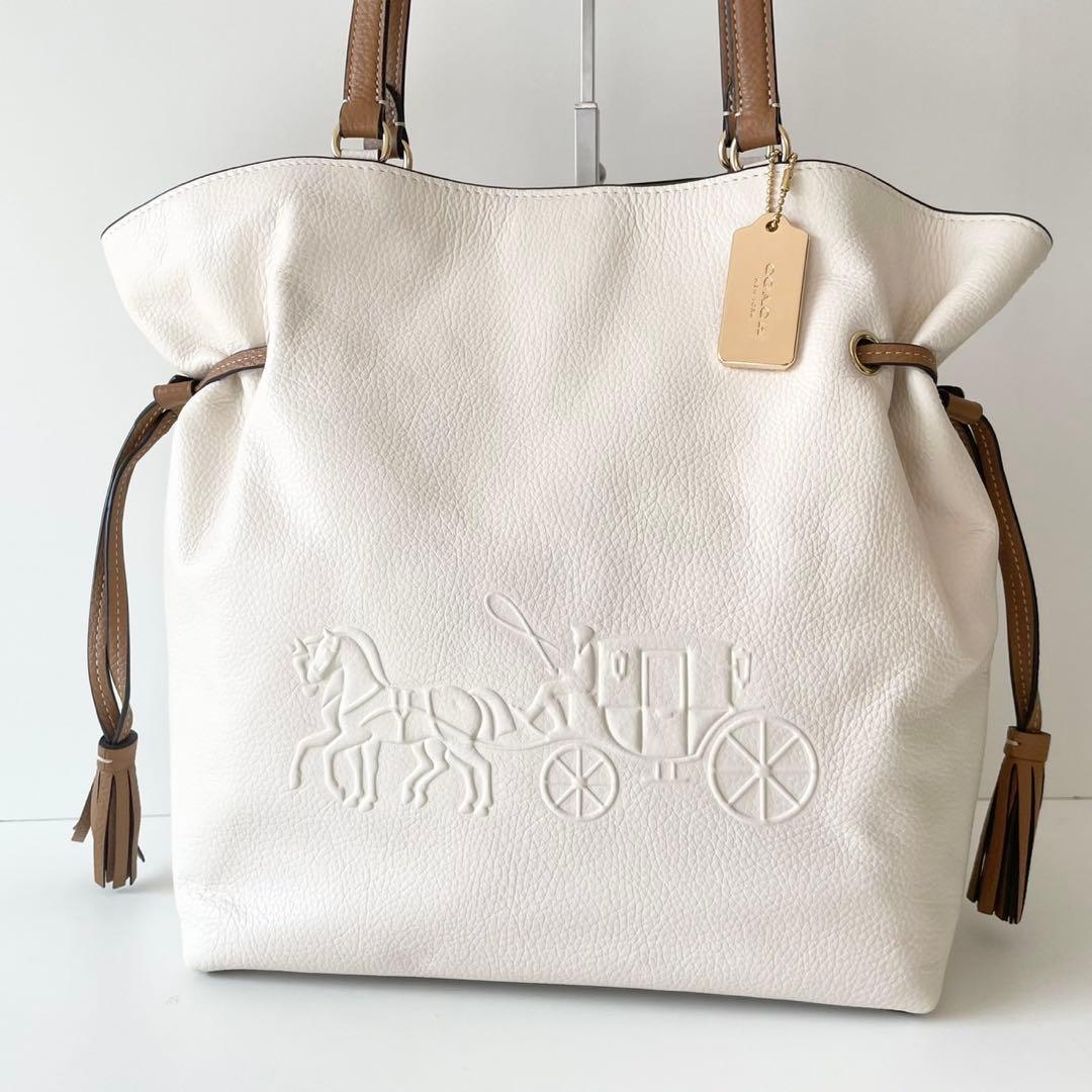 【新品】COACH アンディ トートバッグ 日本限定販売 馬車ロゴ A4
