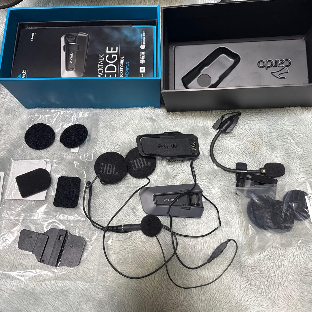 cardo PACKTALKEDGE カルド　パックトークエッジ　中古　インカム