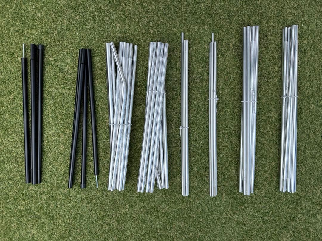 【未使用】ロゴス neos 3ルームドゥーブル XL-BJ　タープテント