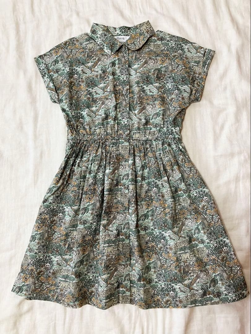 bonpoint シャツワンピース　10A