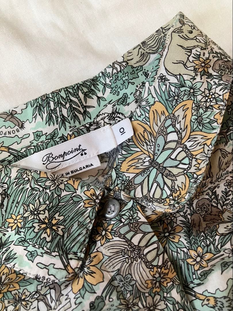 bonpoint シャツワンピース　10A