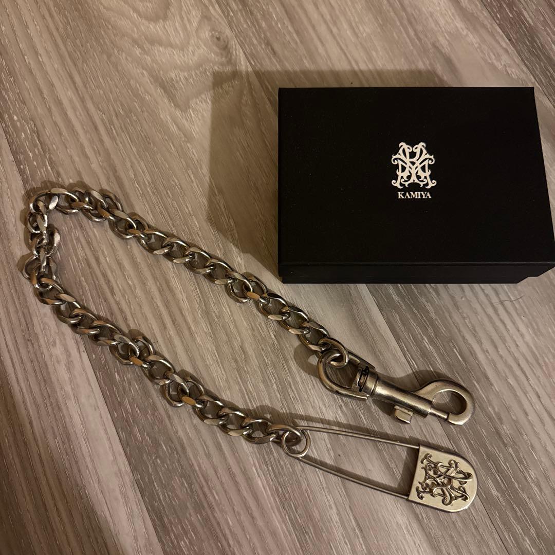 KAMIYAシルバーウォレットチェーン