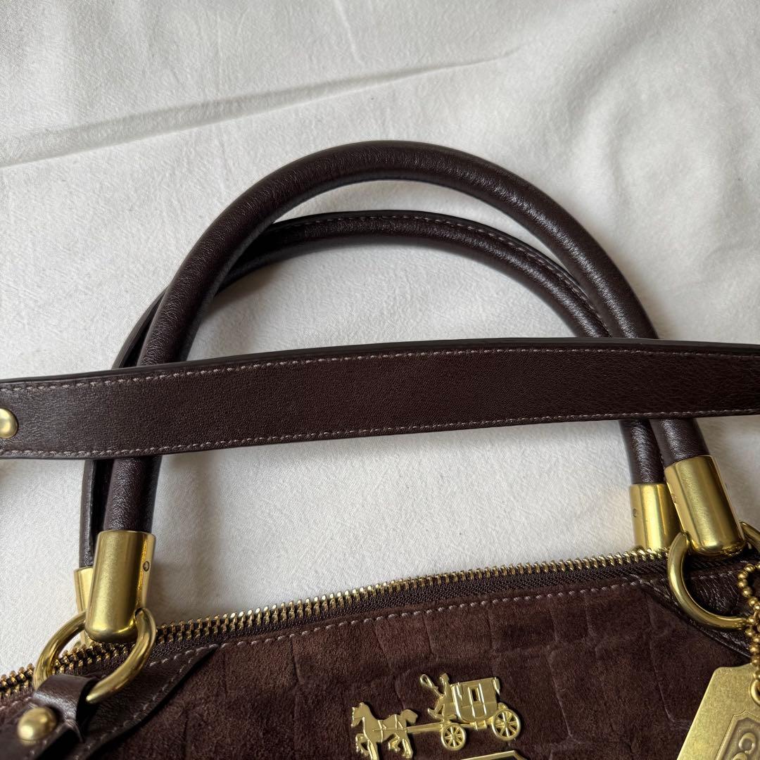 バッグ coach madison sophia leather bag