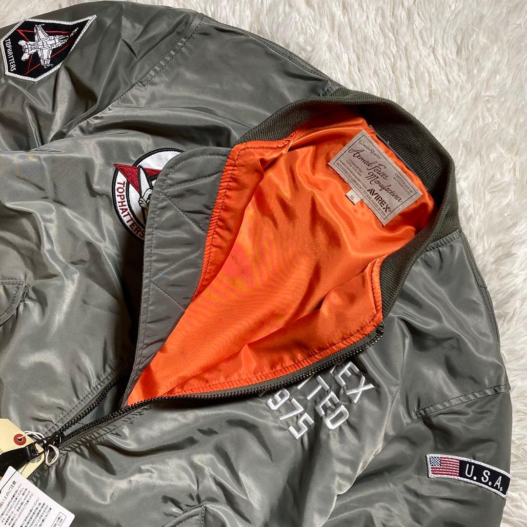 新品未使用 AVIREX アヴィレックス MA-1 フライトジャケット XL