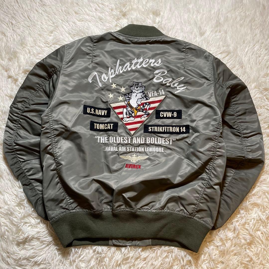 新品未使用 AVIREX アヴィレックス MA-1 フライトジャケット XL
