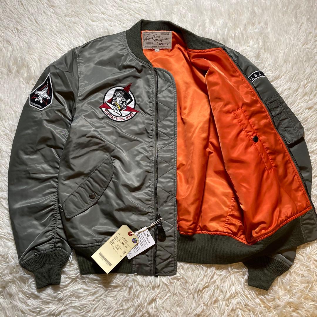 新品未使用 AVIREX アヴィレックス MA-1 フライトジャケット XL