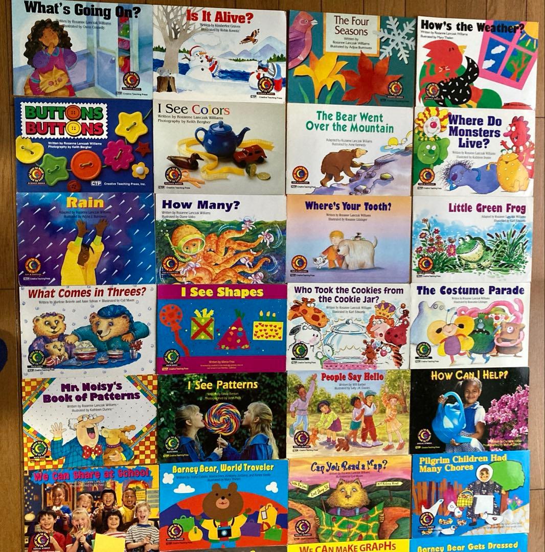 英語　絵本　CTP レベル１　30冊セットCDと赤ちゃんからの英語レッスン本付き