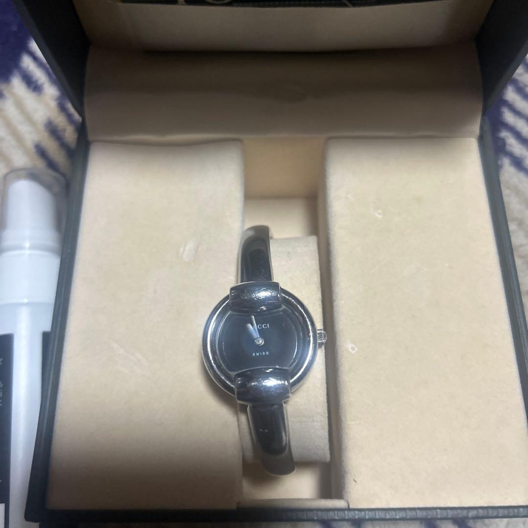 A*G様 GUCCI 腕時計 1400L ブラック美品