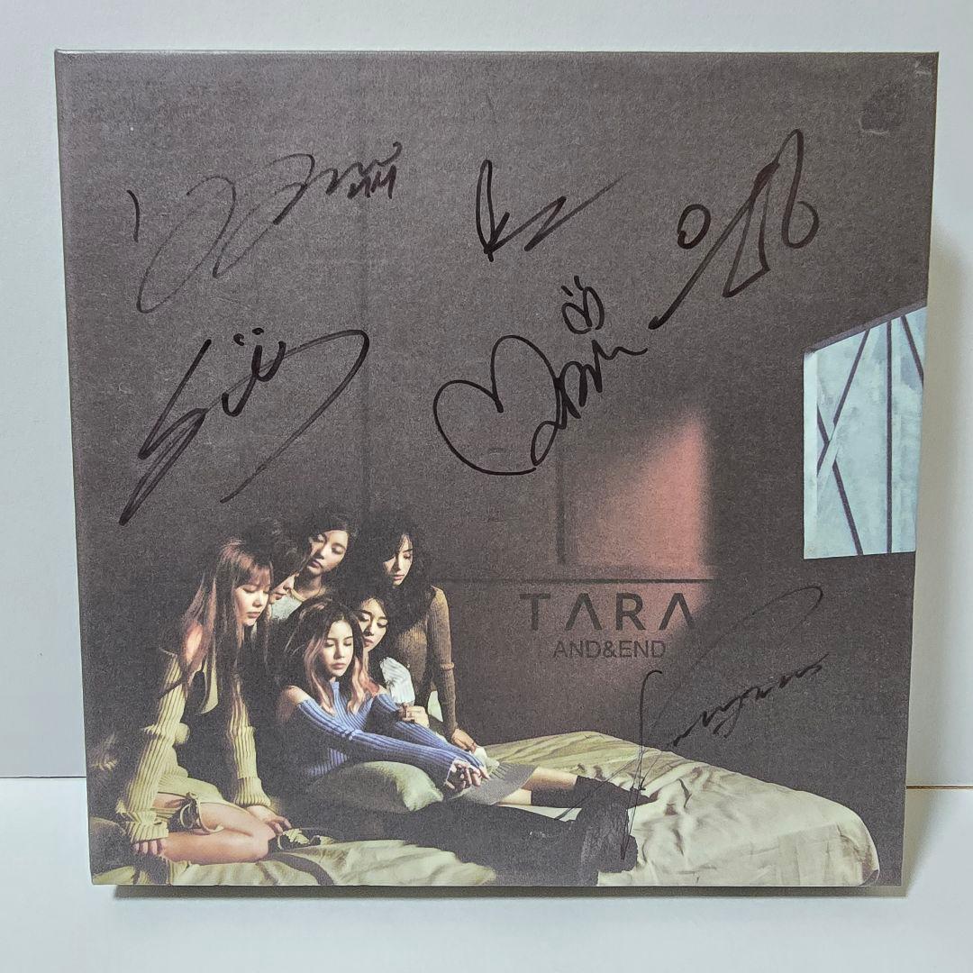 T-ARA / AND&END 6人全員 直筆サイン入り CD SUPER