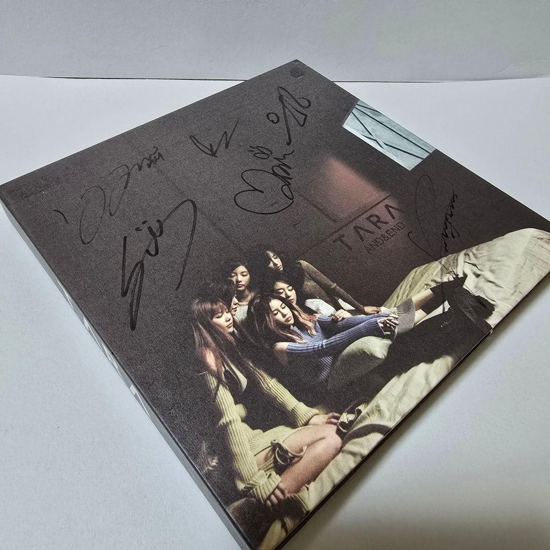 T-ARA / AND&END 6人全員 直筆サイン入り CD SUPER