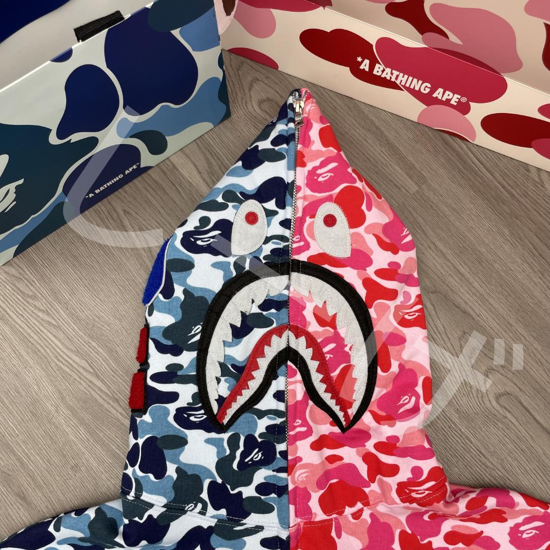 A BATHING APE 迷彩柄パーカー