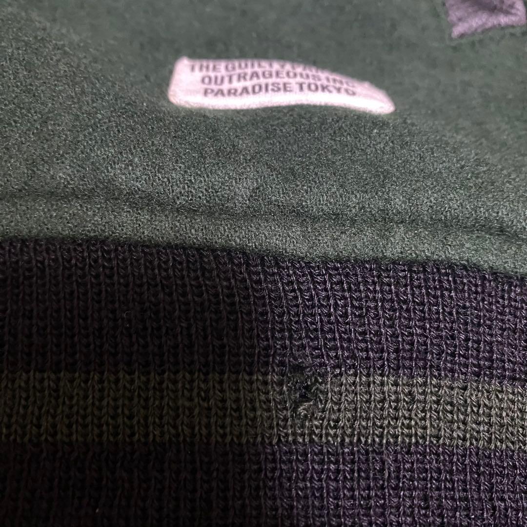 WACKOMARIA　LEATHER VARSITY JACKET