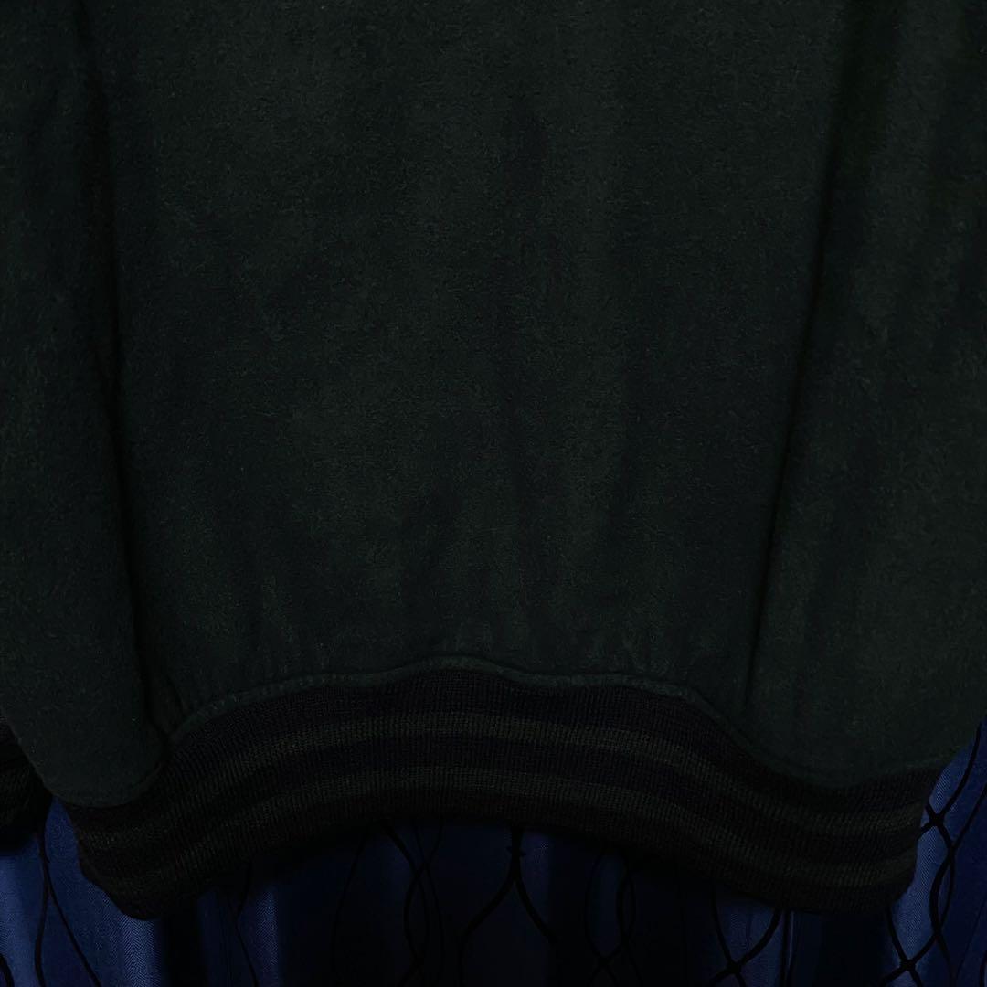 WACKOMARIA　LEATHER VARSITY JACKET