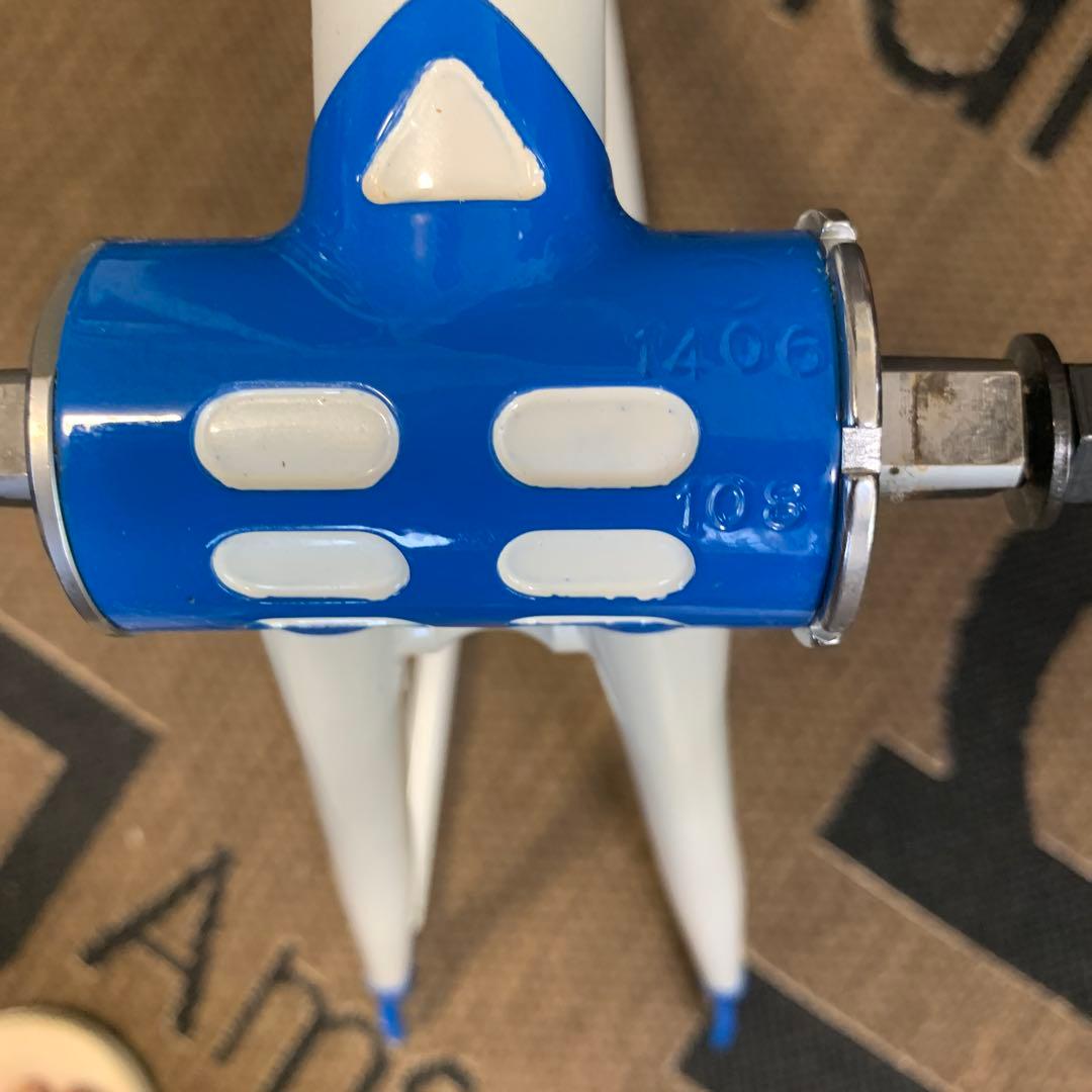 MAKINO ピストフレーム ホワイト/ブルー