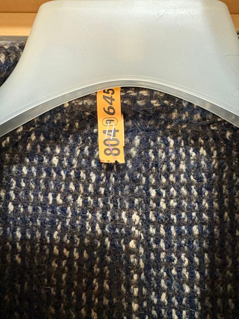 LARDINI ウール チェスターコート ブラウン48