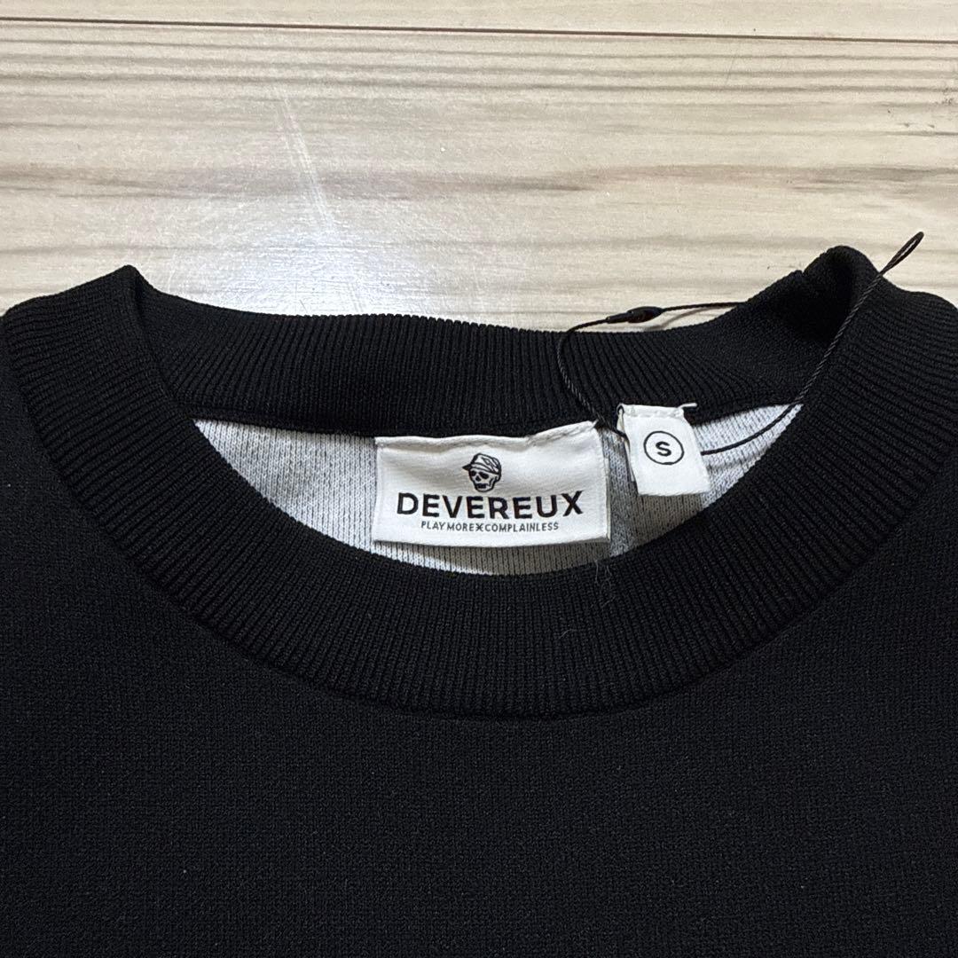 DEVEREUX GOLF ブラックセーター S 新品