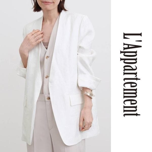 ジャケット・アウター 2023 L'Appartement Linen N/C Jacket