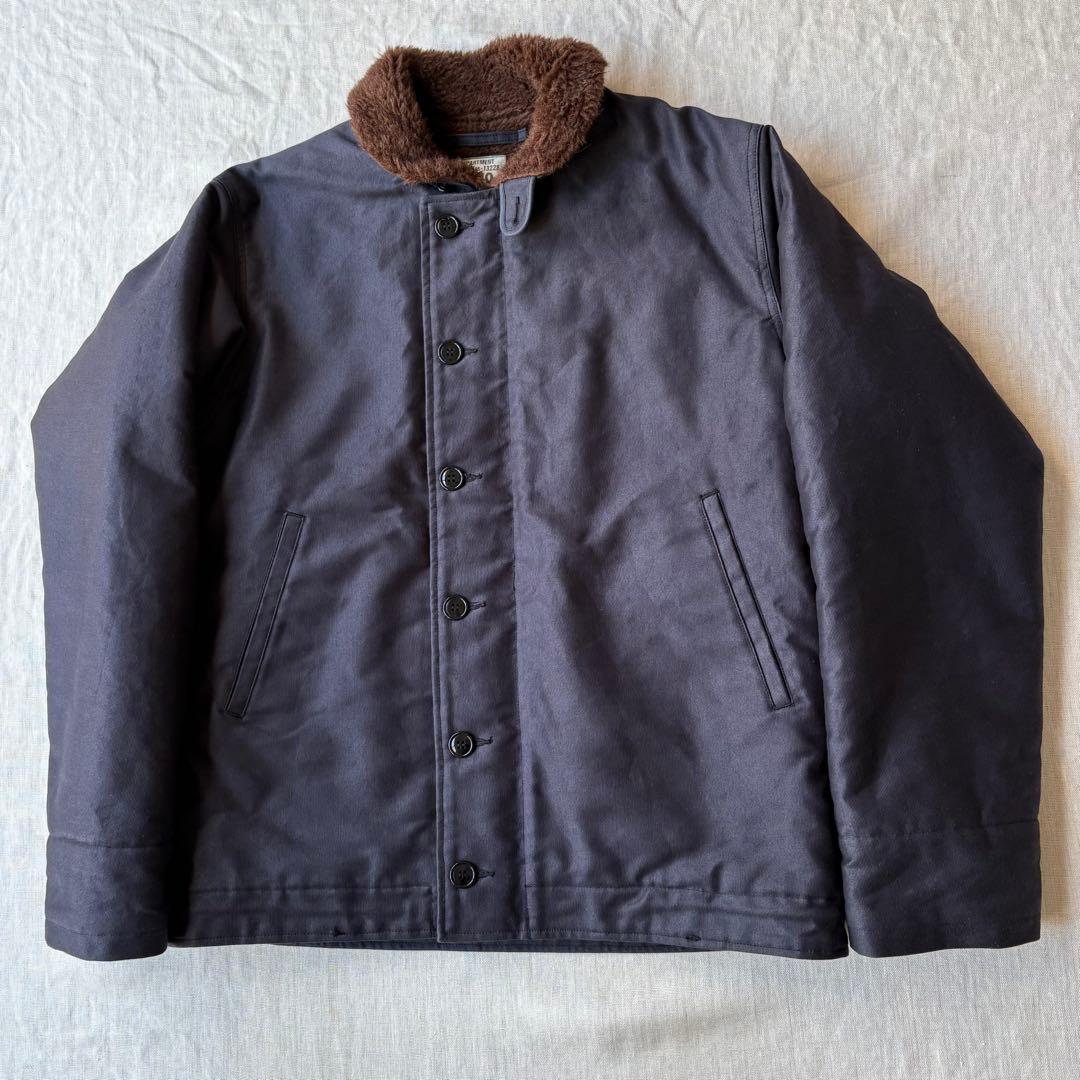美品 バズリクソンズ N-1 デッキジャケット ミリタリー BR15340 40