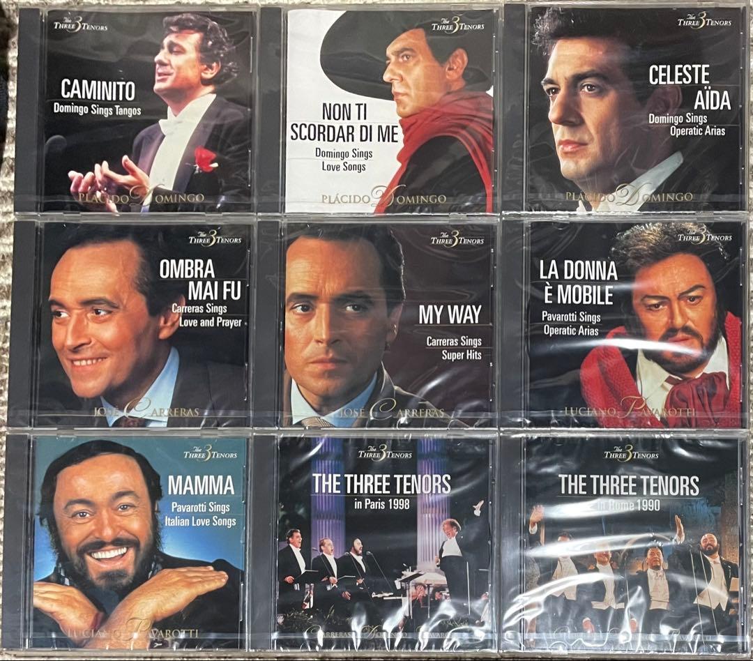 3大テノールの世界　CD　9枚セット