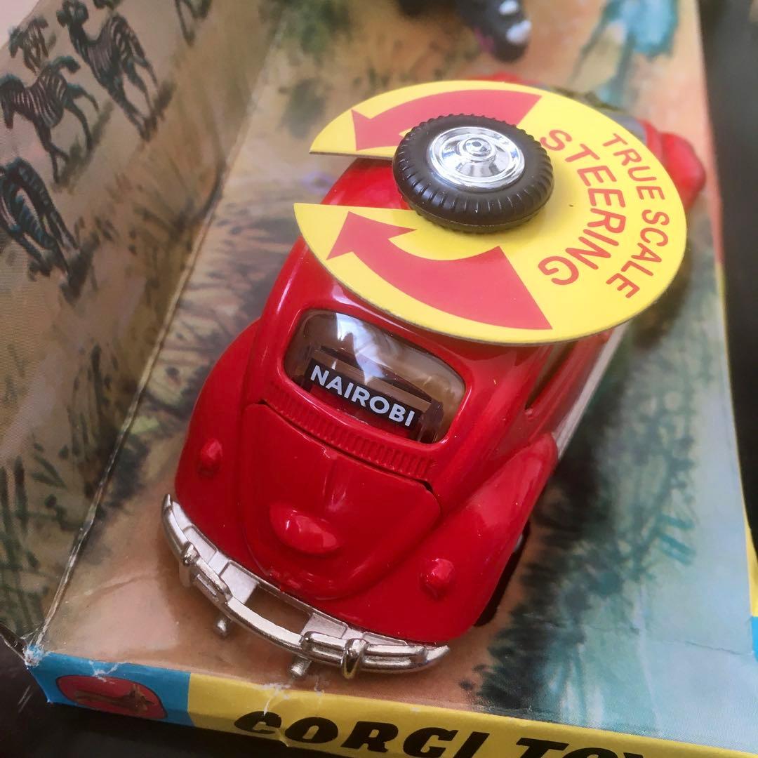 新品 最安値 コーギー ワーゲン ビートル サファリ ミニカー ビンテージ