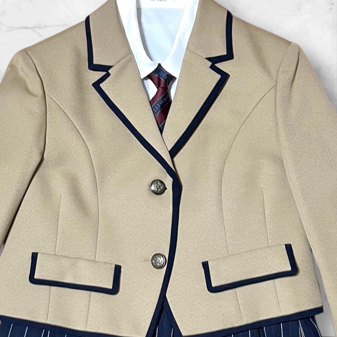 【極美品】✨ELLE en noir プレッピージャンパースカートスーツ165