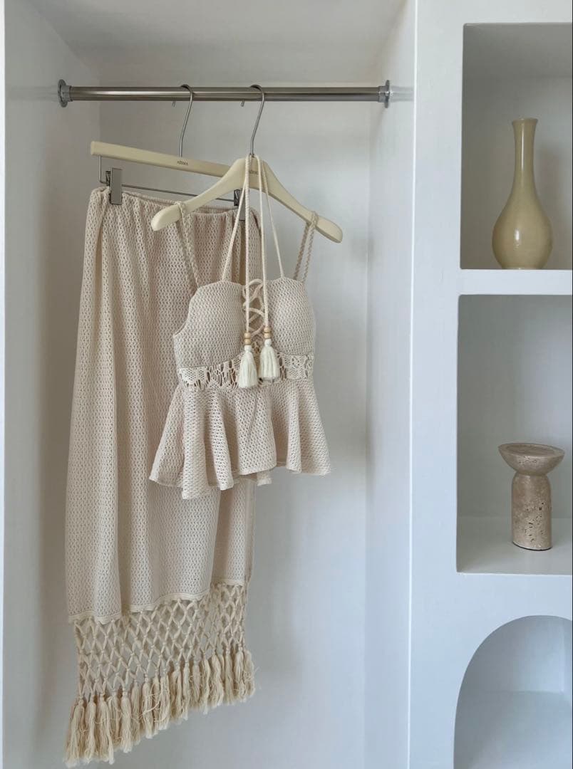 水着・ラッシュガード aerma summer knit swim wear(3set)