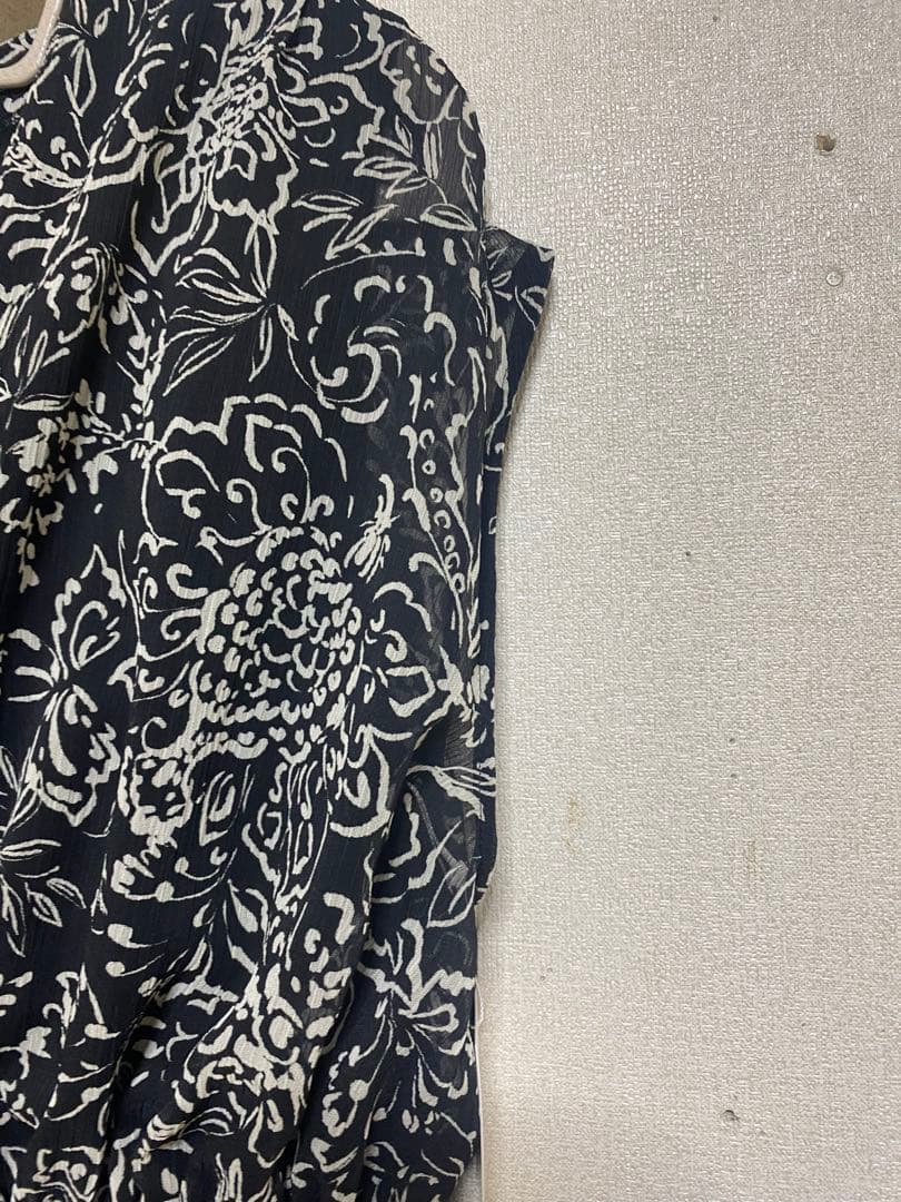 ONWARD フラワープリント マキシワンピース 23区