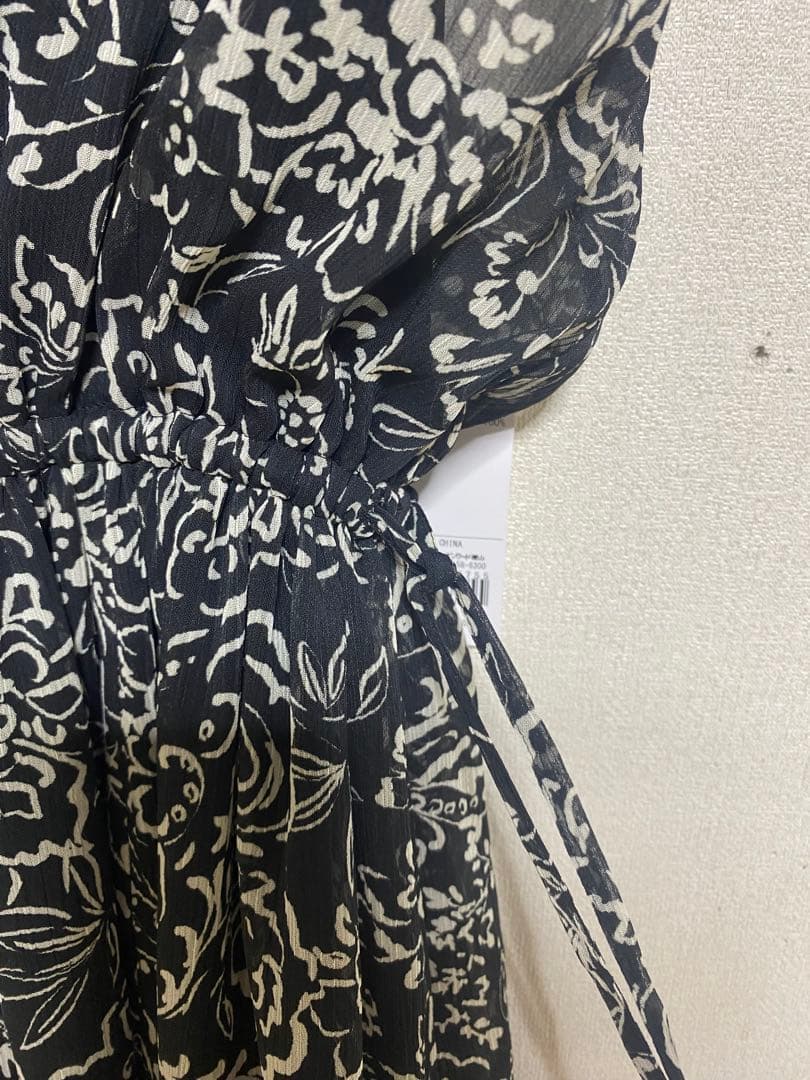 ONWARD フラワープリント マキシワンピース 23区