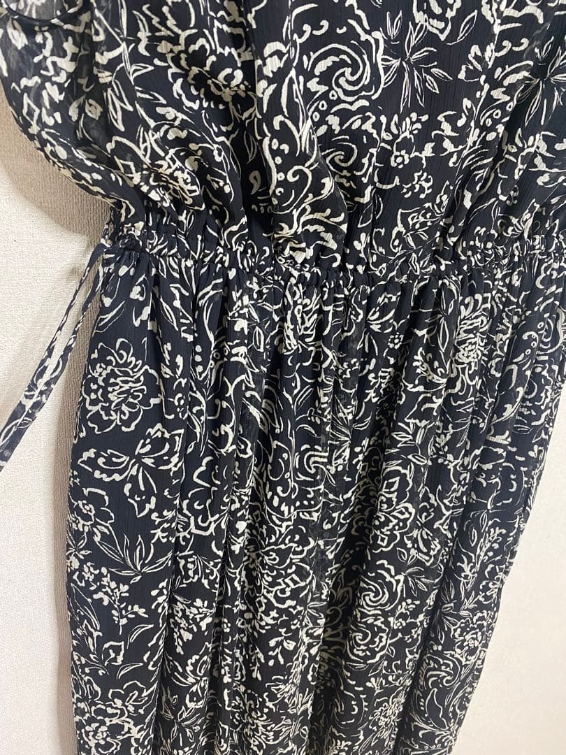 ONWARD フラワープリント マキシワンピース 23区