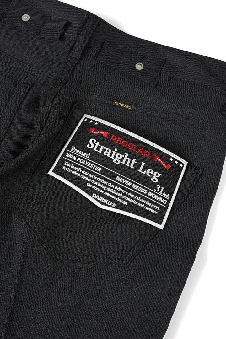 新品DAIRIKU Straight Pressed Pants 24SS