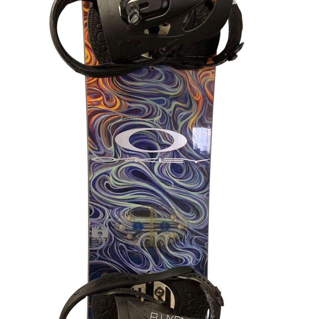 【メ0204-09】BURTON スノーボード 156cm バインディング付き