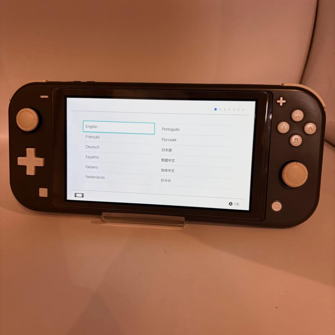 【動作品】ニンテンドー Switch Lite 本体 グレー