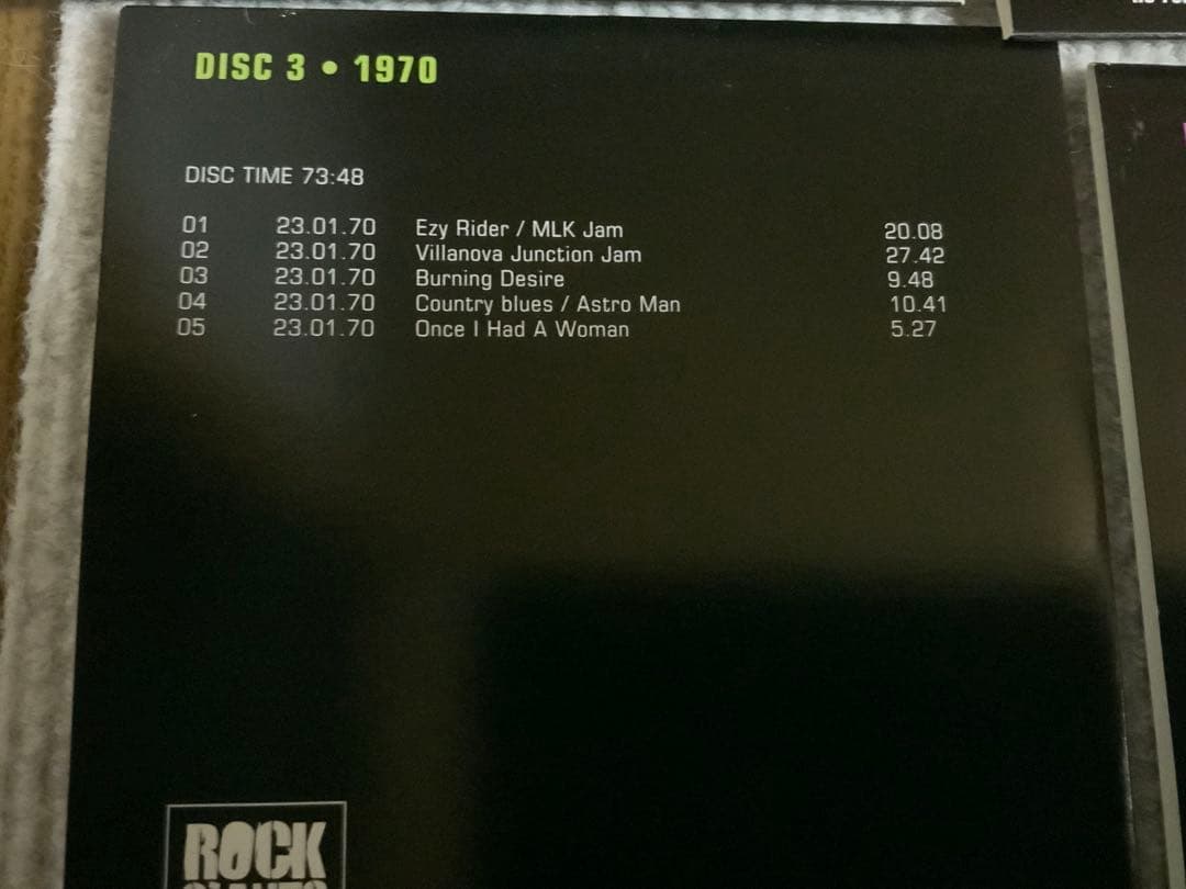 ジミ・ヘンドリックス★ザ・レイト・スタジオ・セッションズ 1969〜1970