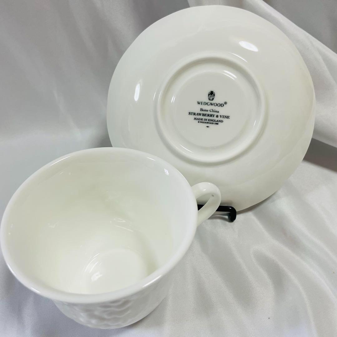 【廃盤】業務用　ウェッジウッド 黒壺 ストロベリーバイン 食器セット 未使用