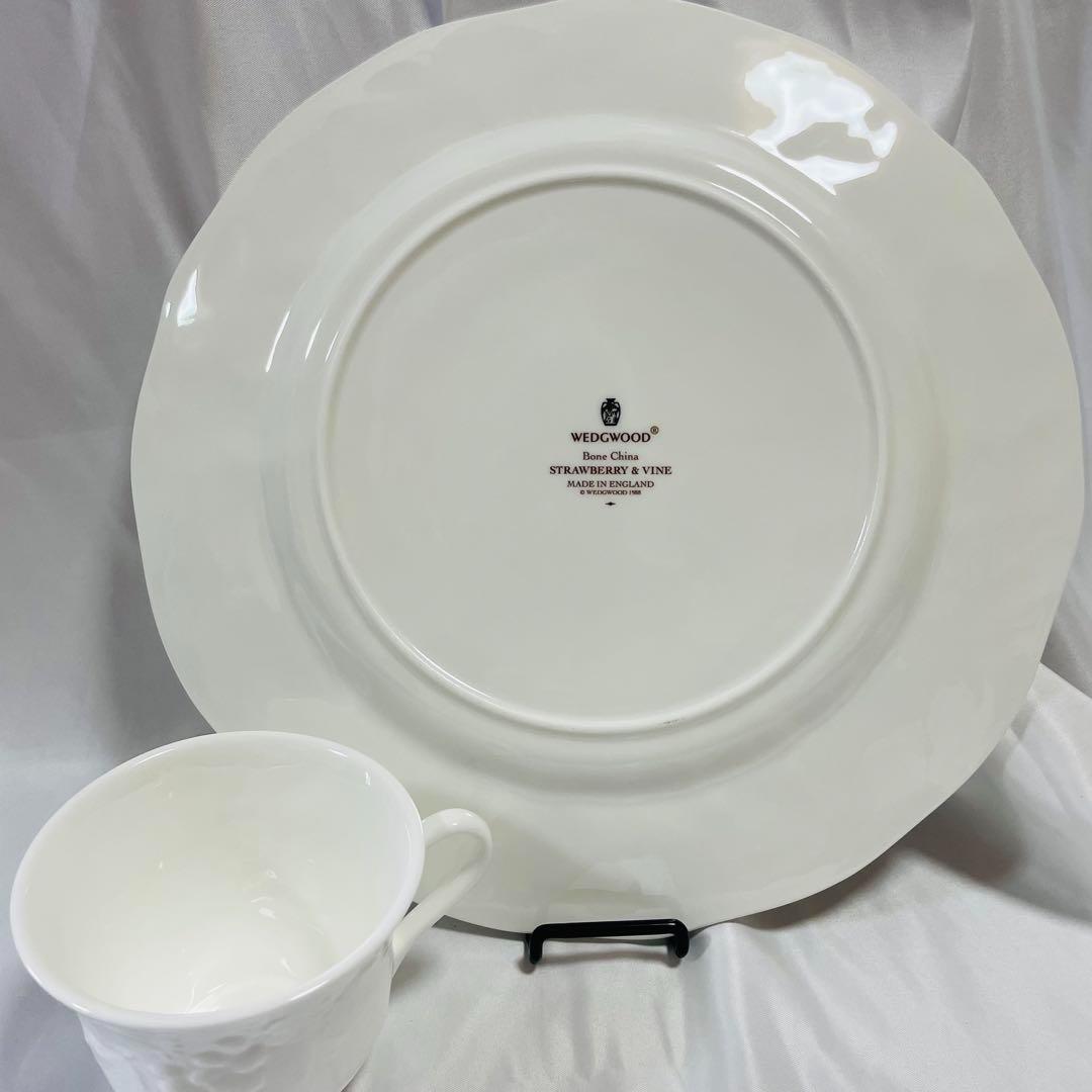 【廃盤】業務用　ウェッジウッド 黒壺 ストロベリーバイン 食器セット 未使用